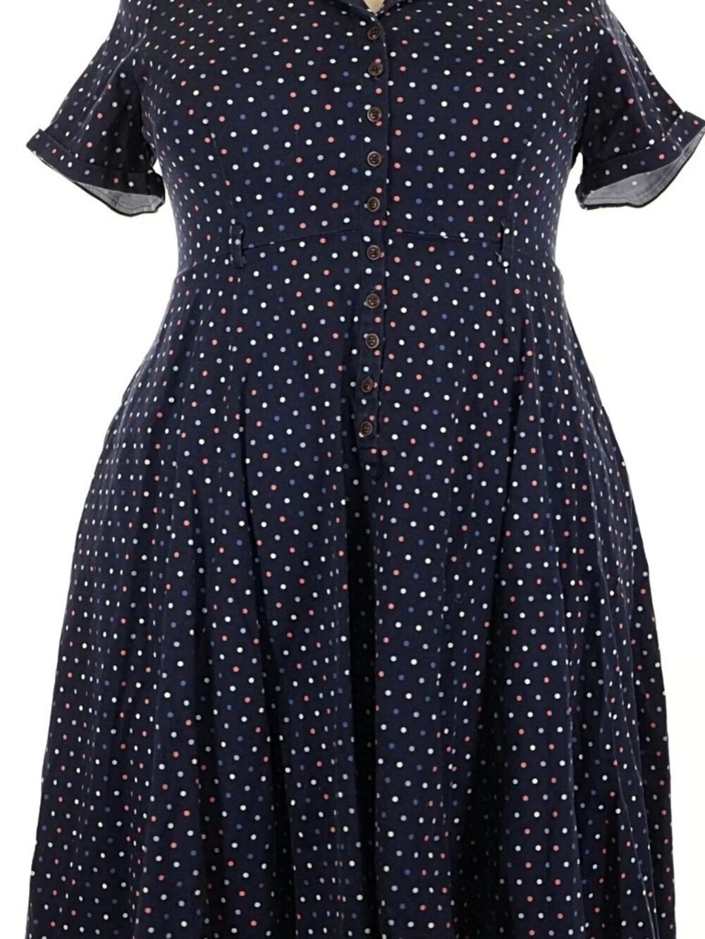 Modcloth x Collectif "A Cherished Era" Shirt Dress - Picture 2 of 4